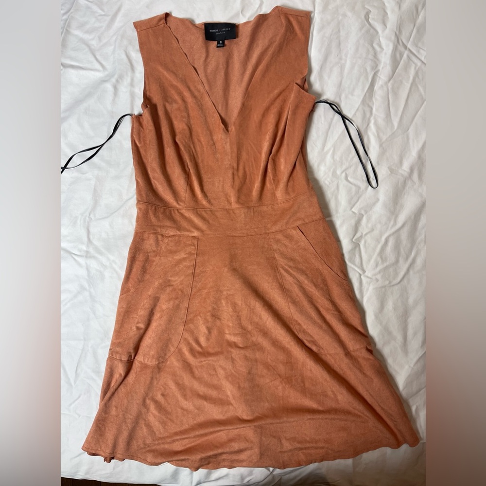 Romeo And Juliet couture dark blush pink dress